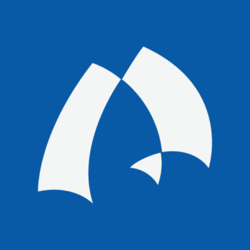 Diederich Insurance white and blue logo
